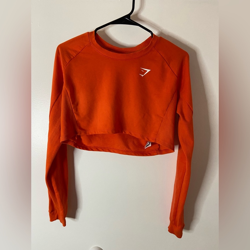 Gymshark Women’s Small cropped long sleeve